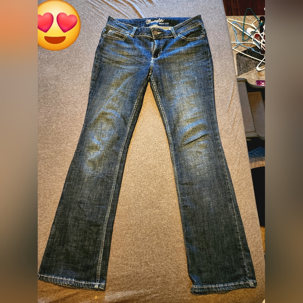 Wrangler womens boot cut 11/12 × 34 long